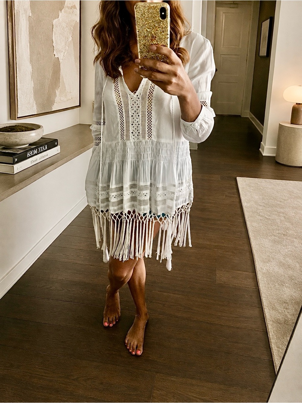 FRENCH CONNECTION Boho Style Top